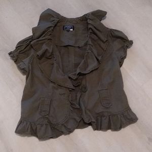 Ashley by 26 international jacket blouse